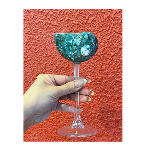Gobelet coquillage du Vietnam, verres à Martini coquillage, verres à vin coquillage les plus vendus, dessert de cuisine coquille conque mariage - Product Image 2