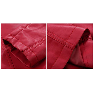 Chaqueta de cuero genuino para mujer hecha a medida alta calidad peso ligero mejor diseño venta al por mayor Gran oferta procesamiento crudo - Product Image 4