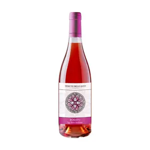 Top Quality Premium 75cl Rosato Rose Wine Sant'Anselmo 12.5% Vol flowers hints
accompanied by fruity notes