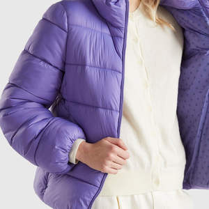 Chaqueta Acolchada Totalmente Personalizada para Mujer, Última Moda, Transpirable, Precio de Fábrica, Chaquetas de Burbuja para Mujer, Servicio OEM - Product Image 4