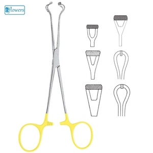 Babcock Manual Intestinal y Tejido Jasping Pinza Fórceps Instrumento quirúrgico de acero inoxidable - Product Image 1