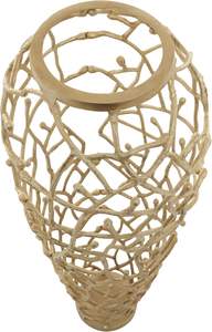 Handcrafted Brass Flower <b>Vase</b> for Home Decorations <b>Vintage</b> Classical Design Wholesale Price Made in India - Product Image 4