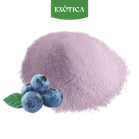 Bosbessenextractpoeder, voedingskwaliteit, hoge anthocyanine, wateroplosbaar, superfood, HACCP-gecertificeerd, 2 jaar houdbaar, immuunondersteuning