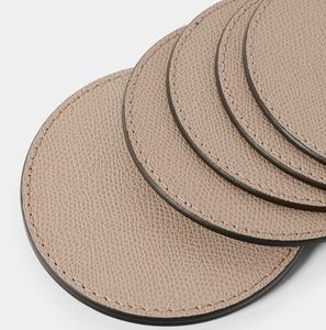 Juego de Posavasos de Cuero Hechos a Mano, Diseño Único Octagonal y Cuadrado, en Oferta, Elegantes Protectores de Mesa de Primera Calidad - Product Image 2