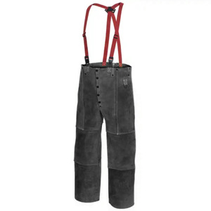 Premium Cowhide Split Leather <b>Welding</b> Trouser Custom Design Industrial Safety <b>Clothing</b> From Pakistan Best Price - Product Image 6