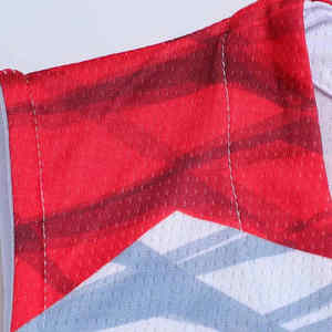 Jersey de baloncesto Reversible para hombre de Material de alta calidad y conjunto corto de ropa deportiva personalizada patrón impreso Logo uniforme de baloncesto - Product Image 2