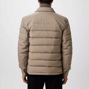 À la mode Street Style hommes doudoune surdimensionné matelassé bulle manteau chaud hiver en plein air décontracté pleine fermeture éclair veste imperméable - Product Image 4