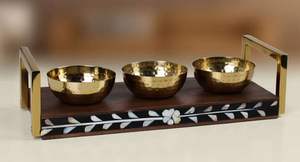 ไม้ถูพื้นชามสำหรับโต๊ะในโรงแรมดีไซน์หรูหราทำจากไม้รูปลักษณ์ใหม่ - Product Image 4