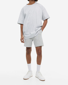 High Quality 100% Cotton Casual Men's Shorts Silk Screen Printed logo 6 Pockets High Waist Drawstring Closure Quick Dry - Product Image 1