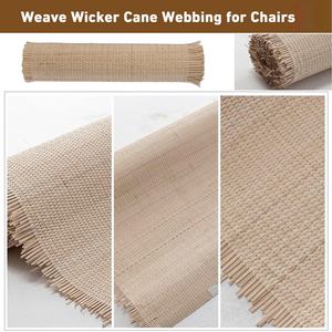 Rouleaux de sangle de canne en rotin faits à la main couleur personnalisée tapis de table en osier Durable pour la décoration de la maison - Product Image 3