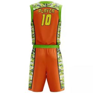 2025 dernière conception personnalisée professionnelle Sublimation couleur personnalisée et Logo maillot de basket-ball et shorts uniformes de basket-ball - Product Image 1