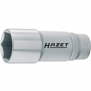 Hazet 3/8'' Long Metric Square 6-Point <b>Socket</b> with Traction Profile - Product Image 2