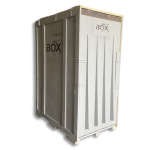 Wholesale Foldable Stackable Solid Plywood Wooden Crates with Ramp for Cargo Shipping, Multi-Functional Recyclable <b>Storage</b> - Product Image 1