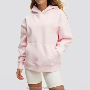 Sweatshirts et sweats à capuche pour femmes, sweat-shirt ample uni à capuche, sweat-shirt à manches longues, pull décontracté, sweat-shirt de sport décontracté, vêtements décontractés - Product Image 5