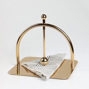 Porte-serviettes en fer moderne en forme de cœur pour café, pique-nique, cuisine, approvisionnement direct en vrac en usine - Product Image 3