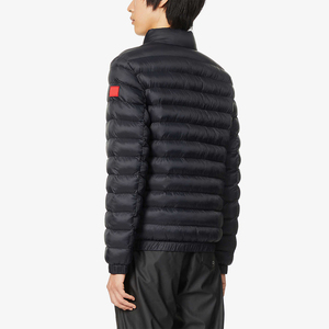 Personalice su propio logotipo de la marca Puffer chaqueta Promocional Moda Brillante Abrigo de invierno Hombres chaqueta puffer con logotipo personalizado - Product Image 2