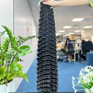 ผมมนุษย์แบบไม่ผ่านการทำผมมนุษย์ผมคนจากกัมพูชา - Product Image 3