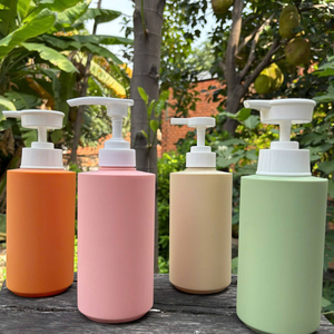 Botella Ecológica de Lujo de 500 ml, Doble Capa, HDPE, Acabado Terciopelo, para Champú, Loción, Gel de Ducha, Envase Cosmético, Pavico Vietnam - Product Image 2