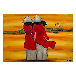 Incrustaciones de conchas marinas artes colgantes de pared Vietnam estilo tradicional madre de perla laca arte de pared precio más barato - Product Image 6