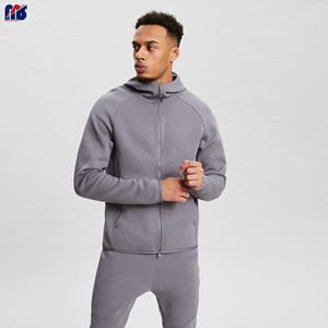 Conjunto de chándal deportivo con cremallera para hombre, chándal transpirable, cómodo y suave, cálido, liso, para impresión, venta al por mayor, barato, Primavera, nuevo - Product Image 4