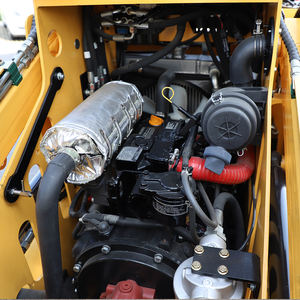 उच्च प्रदर्शन हाइड्रोलिक सिस्टम लोडर त्रिकोणीय ट्रैक मिनी स्किड स्टीड लोडर साइट मलबे के समाशोधन के लिए - Product Image 6