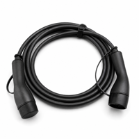Kabel Pengisian Daya EV Tipe 2 ke Tipe 2 22kW 32A 5m IEC 62196-2 AC Tiga Fasa EVSE untuk Rumah dan Tempat Kerja