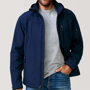 Veste softshell imperméable à capuche pour homme - Légère, séchage rapide, écologique, pour les aventures en plein air, toutes conditions météorologiques - Product Image 6