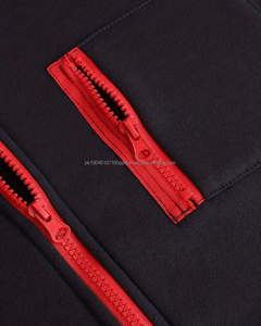 Alta calidad al por mayor hombres 100% algodón en blanco grueso tela de lujo peso pesado de gran tamaño ajuste personalizado Impresión logotipo sudaderas con capucha de los hombres - Product Image 3