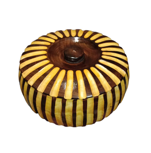 Diseño de flores blancas, olla caliente de madera, caja de Chapati, caja de arroz, mantiene la comida caliente y fresca, utensilios de cocina de cazuela para el hogar, Cocina, Restaurante - Product Image 6