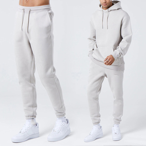 Conjunto de dos piezas de invierno con logotipo personalizado, sudaderas deportivas de alta calidad, conjuntos de joggers para correr, entrenamiento, algodón, gimnasio, Fitness, chándal para hombres - Product Image 3