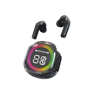 หูฟังไร้สายในบ้านแบบดิจิทัล EP-111-N หูฟังบลูทูธ TWS สีดำสำหรับจอแสดงผล LED หูฟังเอียร์บัด - Product Image 1