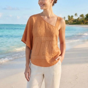 Fashion <b>Women</b> Beach Top Lightweight Summer Shirt Casual <b>Resort</b> Vacation <b>Wear</b> Holiday Beach Clothing - Product Image 6