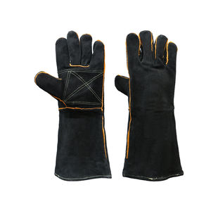 Haute qualité XL peau de mouton cuir Latex revêtement industriel gants de soudage coupe extrême résistant à la chaleur fabricant Anti-Impact - Product Image 6