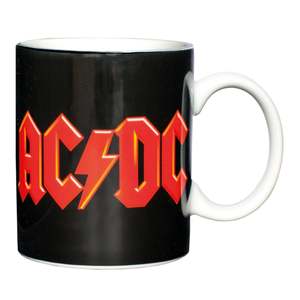 Taza de Café con Logotipo AC/DC, Tapa y Cuchara, Diseño Ecológico para Jubilación, Día del Padre, Oktoberfest, Estilo Escandinavo, Ideal para Cafeterías - Product Image 1