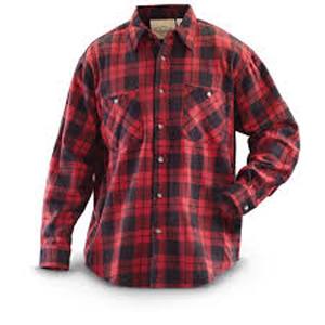 เสื้อเชิ้ตผ้าสักหลาดลายสก๊อตหนาผ้าฝ้ายแบบกำหนดเอง - Product Image 3