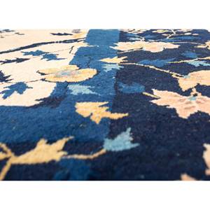 Tapis en laine noués à la main Pechino, motifs floraux et abstraits rouges et oranges pour la maison, le salon et la chambre - PAE-5424 - Product Image 3