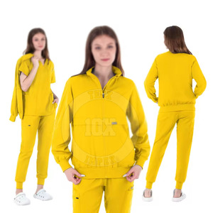 Ensemble d'uniformes de gommage médical en coton et polyester meilleure vente ensemble d'uniformes de gommage médical avec couleur et logo personnalisés - Product Image 1