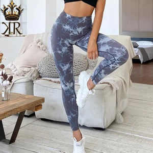 Leggings de sport de gymnastique taille haute en gros Pantalons de fitness de levage des fesses sans couture Leggings de vêtements de yoga - Product Image 4