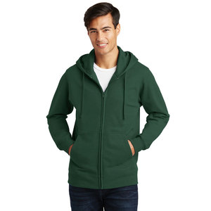 เสื้อฮู้ดซิปผู้ชายแบรนด์ส่วนตัวแบบกำหนดเองรุ่นใหม่สไตล์ลำลอง - Product Image 4