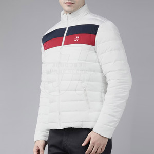Veste matelassée à design unique pour hommes, en toile de haute qualité, à col montant, à séchage rapide, écologique et respirant pour l'hiver - Product Image 3