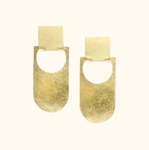 Bijoux fantaisie Boucles d'oreilles en laiton en gros Boucles d'oreilles bohèmes à fleurs faites à la main pour femmes à vendre Produit - Product Image 2