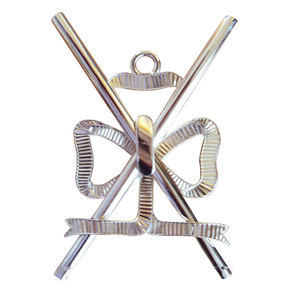 2025 cuello de mayordomo de cuero bordado tipo insignia cosida - Product Image 2