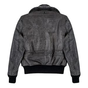 Vestes en cuir pour hommes Fabrication professionnelle Meilleure qualité Prix réglable Tissu en toile Saison d'hiver - Product Image 4