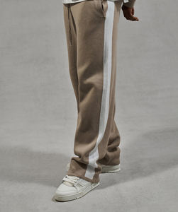 Chándal con cremallera 100% algodón invierno nuevo estilo apilado chándal pantalones de chándal acampanados y Conjunto de sudadera de gran tamaño - Product Image 5