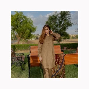 Vestidos de novia paquistaníes de moda para mujer de alta calidad traje Salwar de seda de algodón ropa de boda precio al por mayor Kameez - Product Image 3