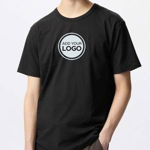 AIRism Cotton <b>Men's</b> <b>Long</b> Short <b>Sleeve</b> <b>T</b>-<b>Shirt</b> Oversized Ringer Fit Organic Cotton <b>T</b> <b>Shirts</b> - Product Image 1