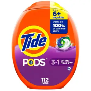 Bir numara gelgit bakla sıvı çamaşır deterjanı Pacs Online satış-orijinal bahar çayır hoş koku, toptan çeşitli sayar