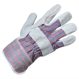 ถุงมือนิรภัยสำหรับทำงานหนังวัวเกรดท็อป, ถุงมือนิรภัยสำหรับงานหนัก - Product Image 3