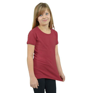 Camisetas de fitness de manga corta de moda con logotipo personalizado para niños nueva moda 100% algodón Jersey liso teñido ropa para correr - Product Image 3