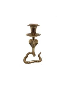 Wholesale Bulk Gold Color Aluminum Home Decorative Candle Stand T <b>Lite</b> Holder Brass Finishing Handmade Customized - Product Image 3